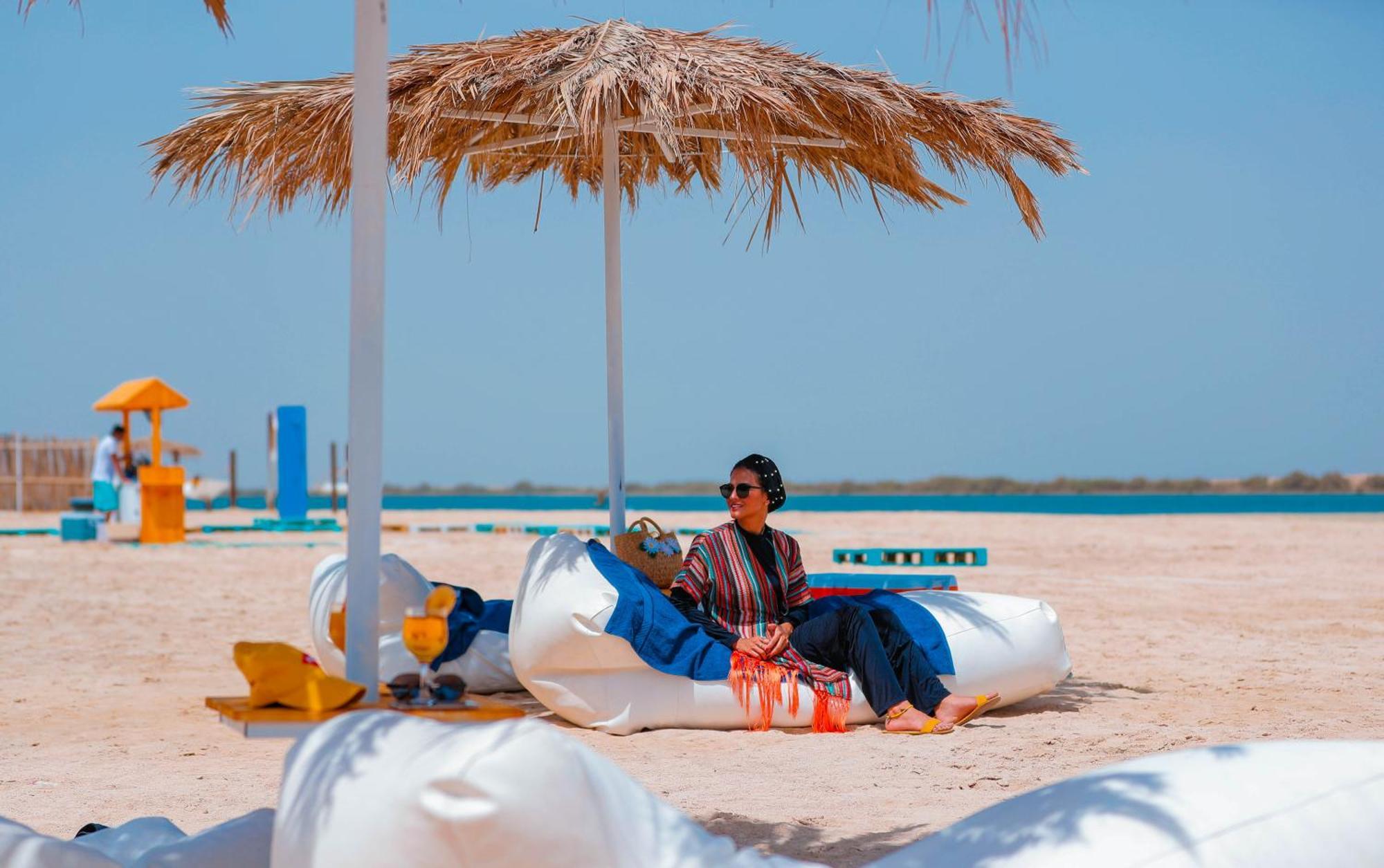Bay La Sun Hotel And Marina - Emaar King Abdullah Economic City Exteriér fotografie A beach in Al Khor