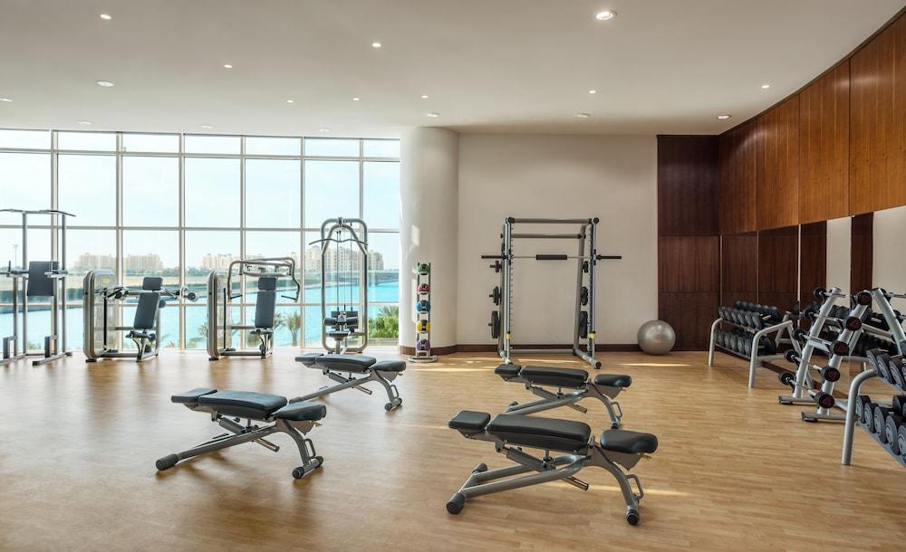 Bay La Sun Hotel And Marina - Emaar King Abdullah Economic City Exteriér fotografie The gym at the hotel