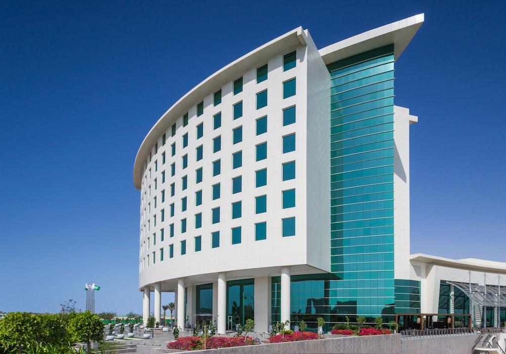 Bay La Sun Hotel And Marina - Emaar King Abdullah Economic City Exteriér fotografie The new terminal at Palm Springs International Airport